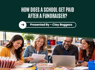 how does a school get paid after a fundraiser
