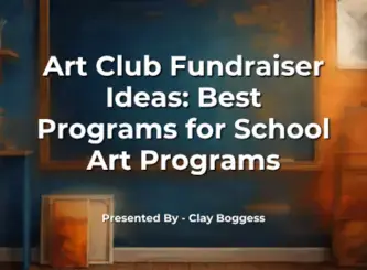 art club fundraiser ideas