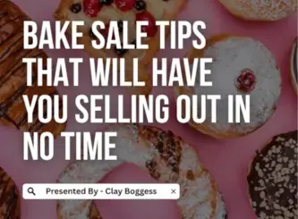 Bake Sale Tips That Will Have You Selling Out in No Time