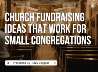 Church Fundraising Ideas