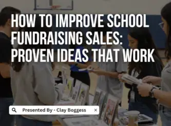 How to Improve School Fundraising Sales