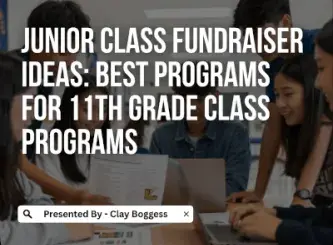  junior class fundraiser ideas