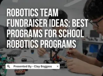 robotics team fundraiser ideas