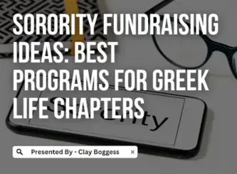 Sorority Fundraising Ideas