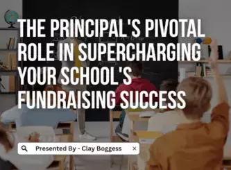 Principal's Role in School Fundraising