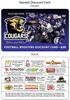 Discount Card Fundraiser Card