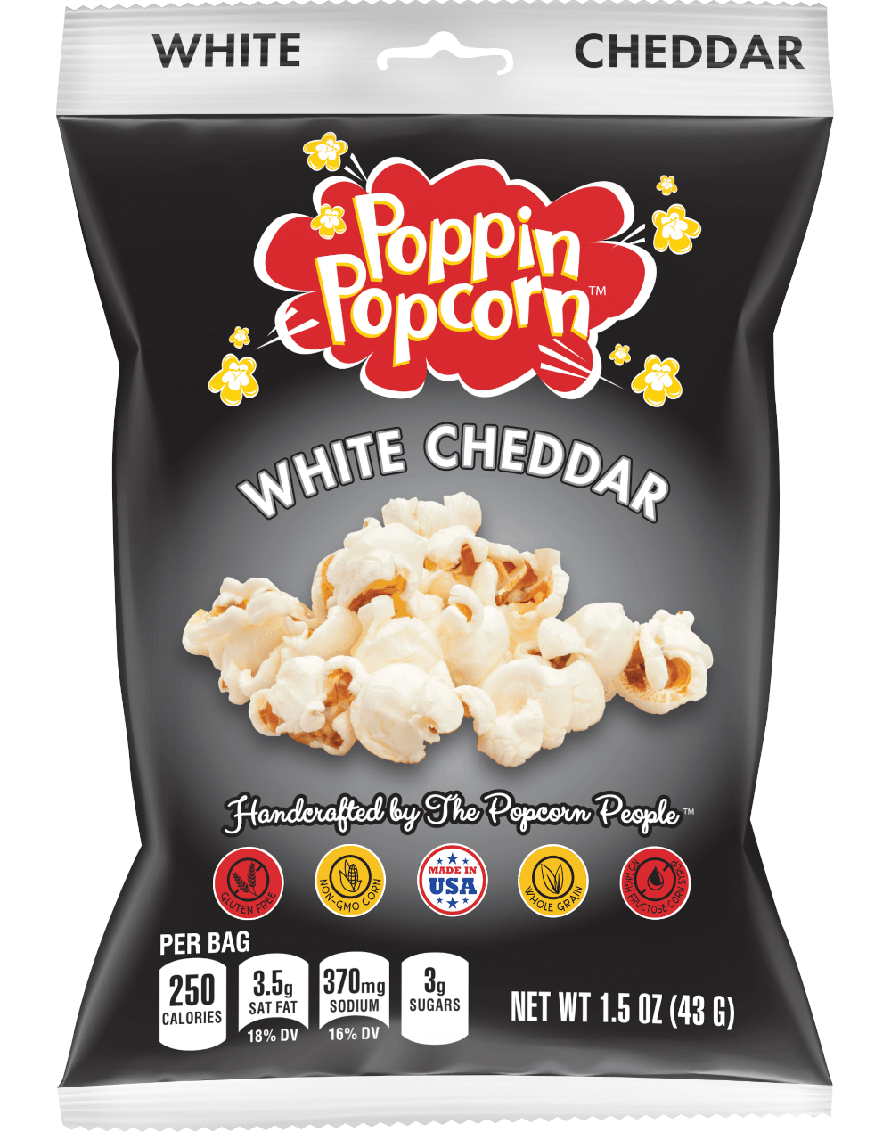 $3 White Cheddar Popcorn