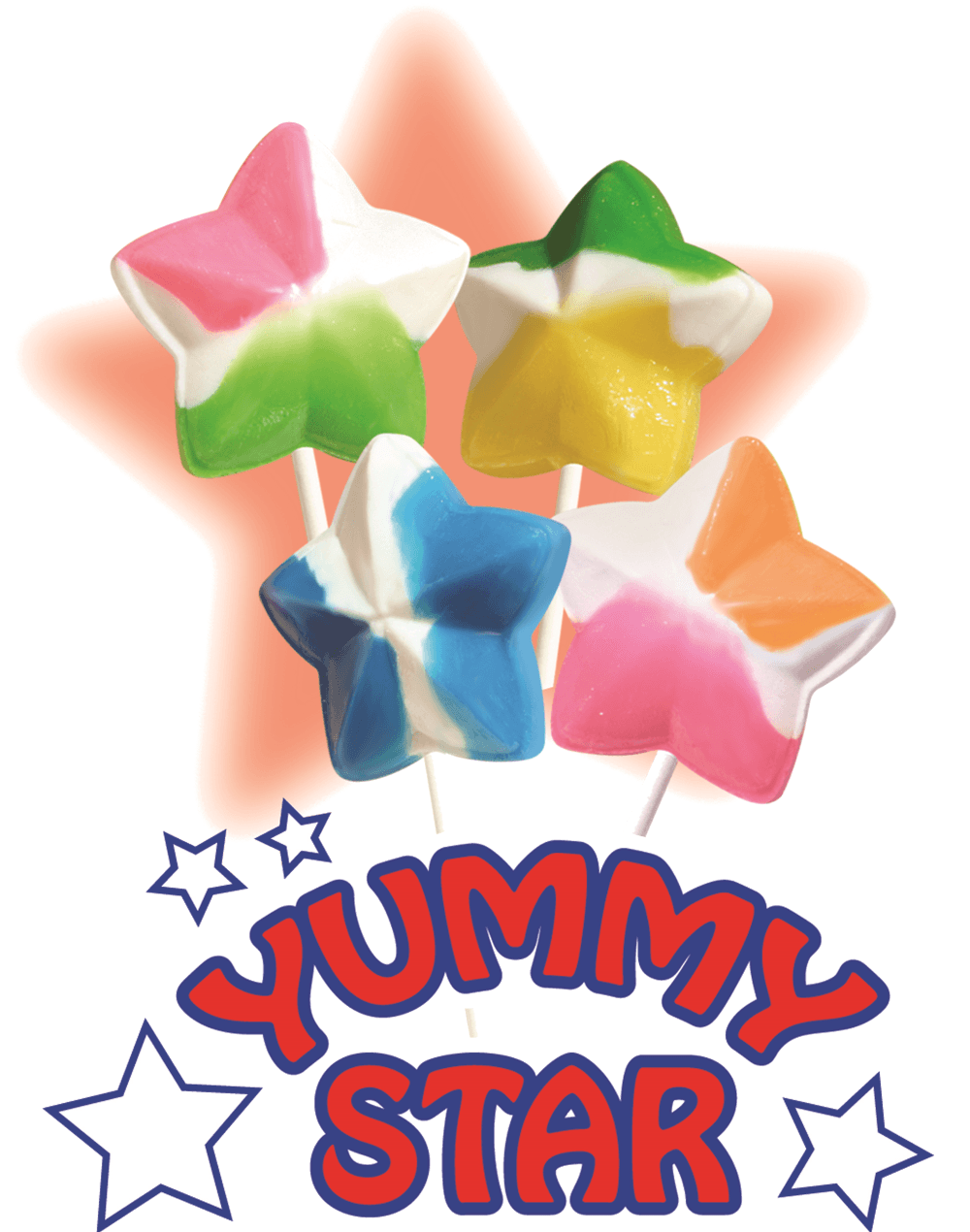 $1 Yummy Star Lollipops