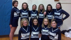 Illinois Cheerleaders Pleased with Products Zeigler Junior High Cheerleaders